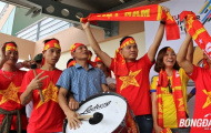 CĐV tiếp lửa U22 Việt Nam tại sân Selayang - Malaysia