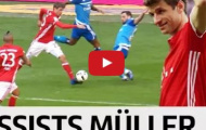 Tất cả các pha kiến tạo của Thomas Muller mùa 2016/17