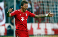 Mario Mandzukic khi còn khoác áo Bayern Munich
