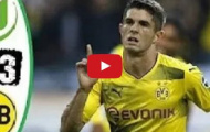 Highlights: Wolfsburg 0-3 Borussia Dortmund (vòng 1 Bundesliga)