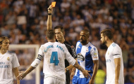 Real Madrid kháng cáo thẻ đỏ của Sergio Ramos