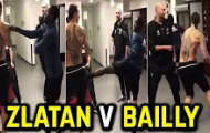 Eric Bailly cả gan dám đá Ibrahimovic trong phòng thay đồ