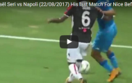 Jean Seri lấy điểm với Barca trong trận đấu với Napoli