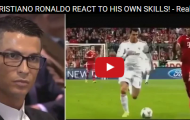 Phản ứng của Ronaldo khi chứng kiến những pha xử lý của chính mình
