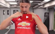 Zlatan Ibrahimovic ngạo nghễ khoác lên mình chiếc áo số 10