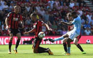 Bournemouth 1-2 Man City: Bi kịch phút cuối