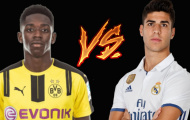 Đọ tài năng Ousmane Dembele vs Marco Asensio