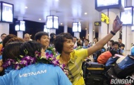 Những nhà vô địch SEA Games trở về trong sự chào đón của người hâm mộ