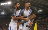 Cột dọc từ chối 3 bàn thắng, Roma ôm hận trước Inter tại thánh địa Olimpico