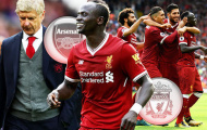 Chấm điểm Liverpool trận Arsenal: Cơn lốc màu đỏ