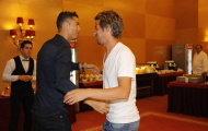 Fernando Santos tay bắt mặt mừng ngày 'tái ngộ' Ronaldo