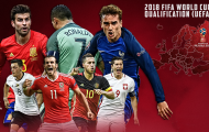 Vòng loại WC 2018 khu vực châu Âu: Pháp gặp khó; TBN đại chiến Italia