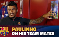 Toàn cảnh buổi chụp hình của Paulinho tại Barcelona