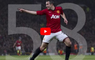 Tất cả 58 bàn thắng của Robin van Persie cho Man Utd
