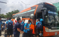 ĐT Việt Nam đã tới Phnom Penh, sẵn sàng cho trận đấu với ĐT Campuchia