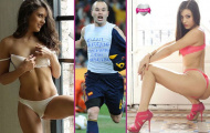 Dung nhan người đẹp phim cấp ba muốn 'ân ái' với Iniesta