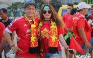 Trai xinh, gái đẹp 'tiếp lửa' ĐT Việt Nam đấu Campuchia