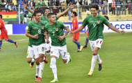 Bolivia 1-0 Chile: Bất lực ở độ cao 3650 mét