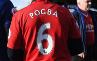 Cầu thủ có áo đấu bán chạy nhất: Pogba số 1, Lukaku theo sau