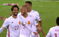 David Silva chơi khá hay trận gặp Liechtenstein