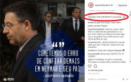 Neymar công khai gọi chủ tịch Barcelona là 'tên hề'