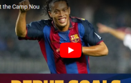 Ronaldinho, Maradona,... và những bàn thắng ra mắt Camp Nou