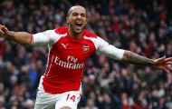 Tốc độ khủng khiếp của Theo Walcott