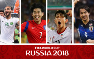 [MUTEX] - Tứ đại anh hào mang châu Á đến World Cup 2018