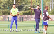 Frank Lampard 'hét ra lửa' trên sân tập của Chelsea