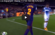 Semedo chơi rất hay trước Espanyol