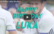 Real Madrid làm clip chúc mừng sinh nhật Luka Modric