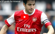 Fabregas thời còn thi đấu cho Arsenal