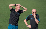 Zidane 'ôm đầu' vì các học trò quá sung