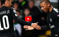 Cặp song sát Neymar Jr - Kylian Mbappe chơi cực hay trước Celtic