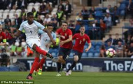 Marcus Rashford và bàn thắng ra mắt U21 Anh