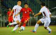 U18 Việt Nam 1-2 U18 Myanmar (Giải U18 Đông Nam Á 2017)