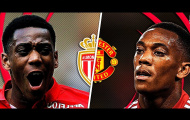 Đọ tài Anthony Martial ở AS Monaco và ở Man Utd