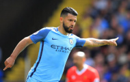 Cú đúp trước Watford giúp Aguero đạt cột mốc khủng