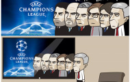 Biếm họa: Buffon xanh mặt vì Messi, Wenger hồi ức về Champions League