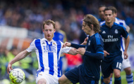 Luka Modric chơi tuyệt hay trước Real Sociedad