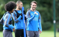 Vắng Vardy buổi tập của Leicester vẫn ngập tiếng cười 