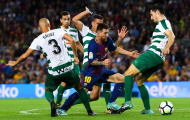 Barca 6-1 Eibar: 'Con quái vật' Lionel Messi!