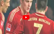 Kroos, Ribery giành quyền đá phạt bằng cách chơi oẳn tù tì