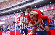 2 ngôi sao tỏa sáng, Atletico Madrid đánh chiếm ngôi nhì bảng của Sevilla