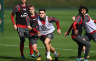 Mesut Ozil hối hả tập luyện, chờ đấu West Brom