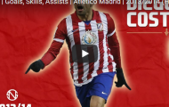Diego Costa từng rất bá đạo trong màu áo Atletico Madrid