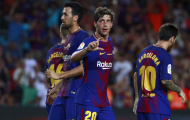 Sergi Roberto chơi đầy nỗ lực trước Girona