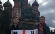 Fan Man Utd ở Nga háo hức đón tiếp đội nhà ở Quảng trường Đỏ