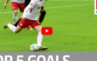 Alario, Werner và top 5 bàn thắng đẹp nhất vòng 6 Bundesliga