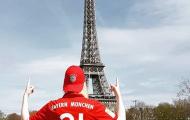 Chưa cần cầu thủ, các CĐV Bayern đã 'đại náo' Paris